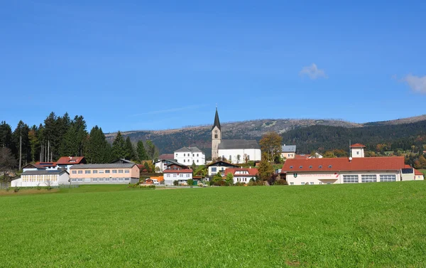 施瓦岑贝格是 Boehmerwald 奥地利 — 图库照片