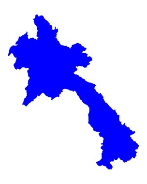 laos Haritası