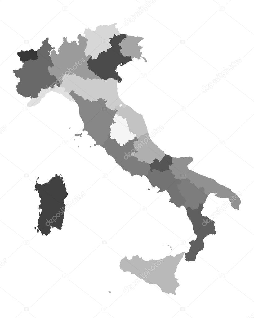 Map of Italy