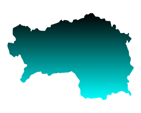 Styria Haritası — Stok Vektör