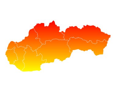 Slovakya Haritası