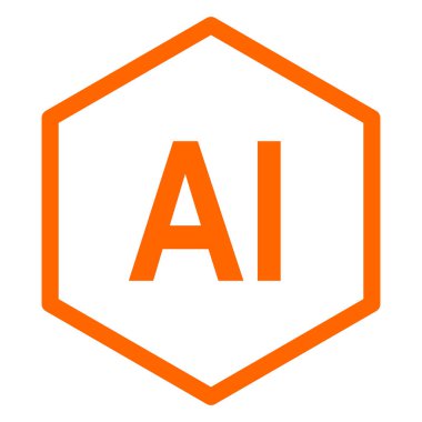 Vektör illüstrasyon olarak yapay zeka ve tarak