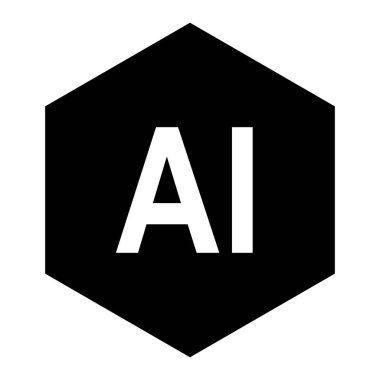 Vektör illüstrasyon olarak yapay zeka ve tarak