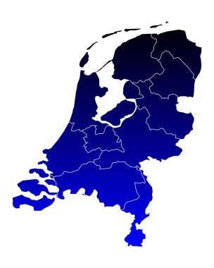 Thr Hollanda Haritası
