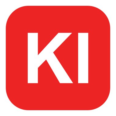 Vektör illüstrasyonu olarak yapay zeka ve uygulama simgesi