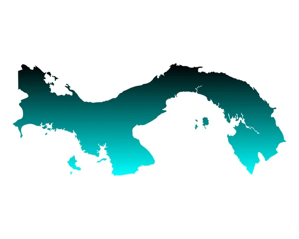 Χάρτης του Παναμά — Διανυσματικό Αρχείο