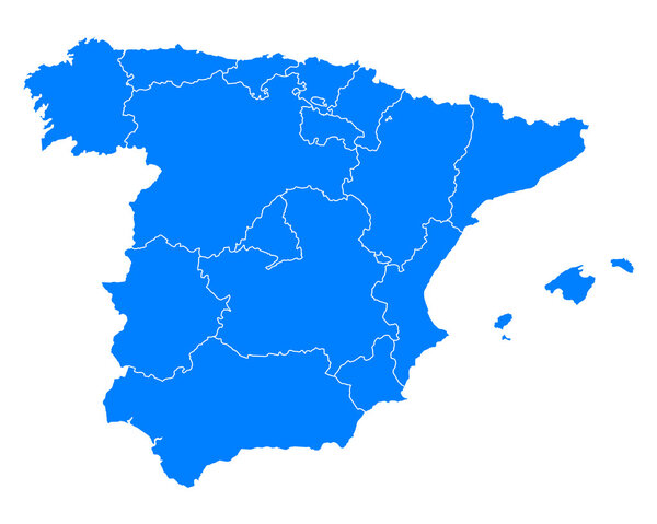 Map of Spain