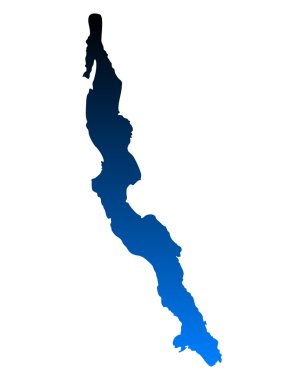 Tanganika Gölü Haritası