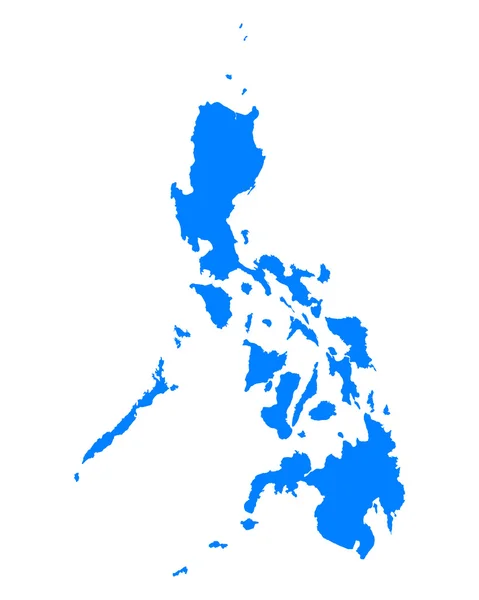 Carte précise de Philippines — Image vectorielle