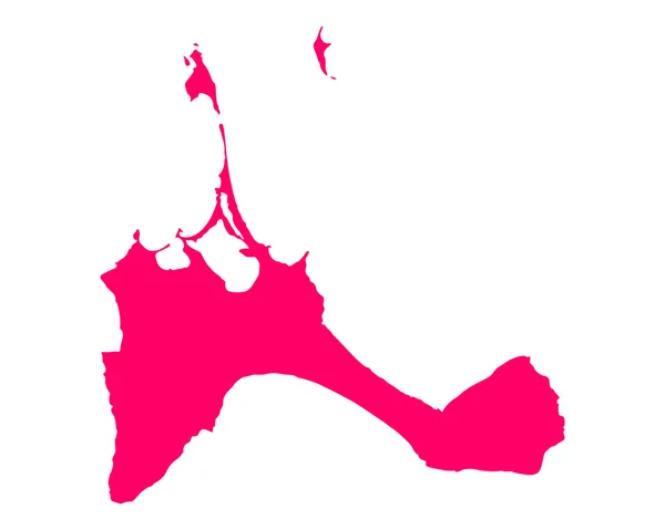 Mapa online de Formentera — Vector de stock