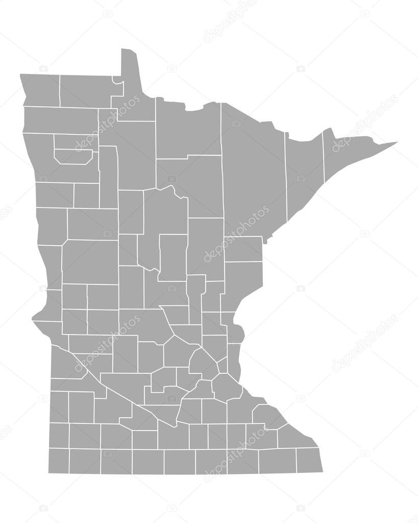 Accurate map of Minnesota