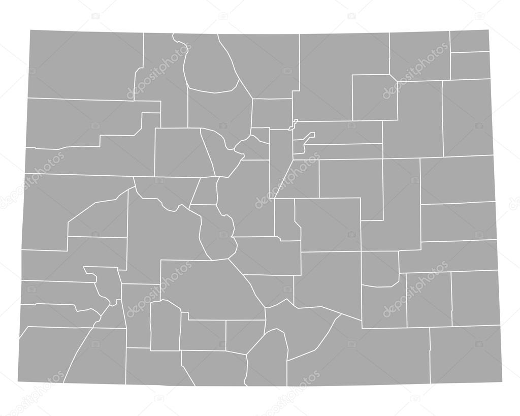 Accurate map of Colorado