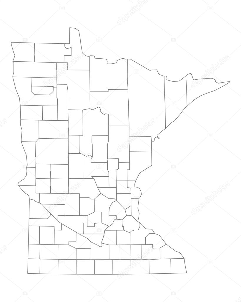 Accurate map of Minnesota