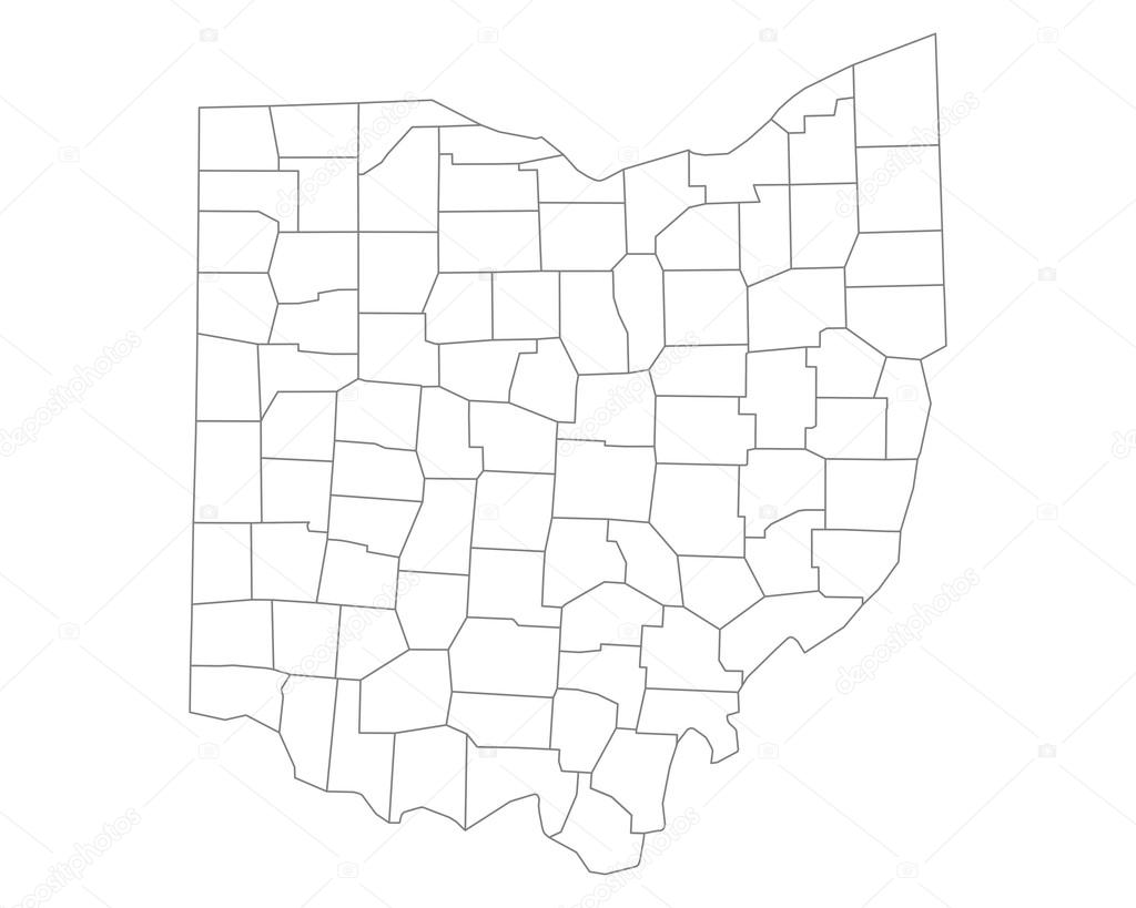 Accurate map of Ohio