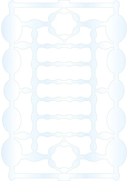 El diseño de los tubos de vidrio . — Vector de stock