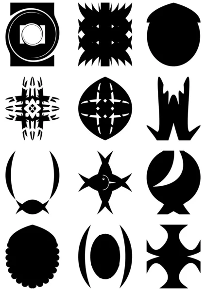 Ejemplos originales de logos . — Archivo Imágenes Vectoriales