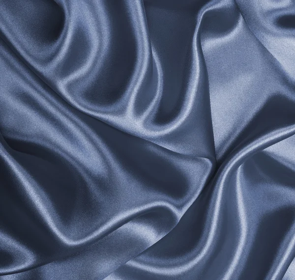 Slät elegant grå silke eller satin struktur som bakgrund — Stockfoto