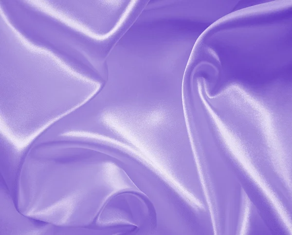 Smooth elegant lilac silk or satin texture as background — Stock Photo, Image