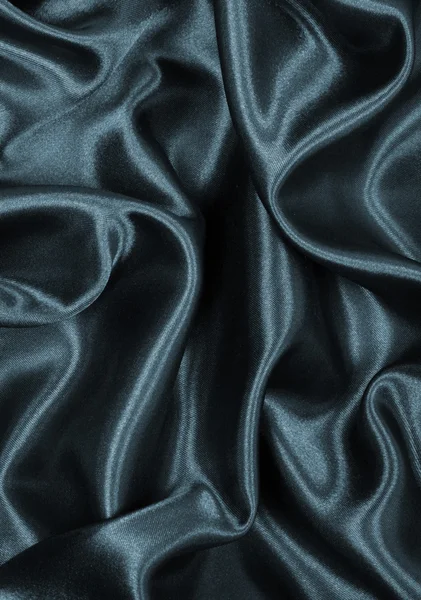 Smooth elegant grey silk or satin as background — Stock Photo, Image