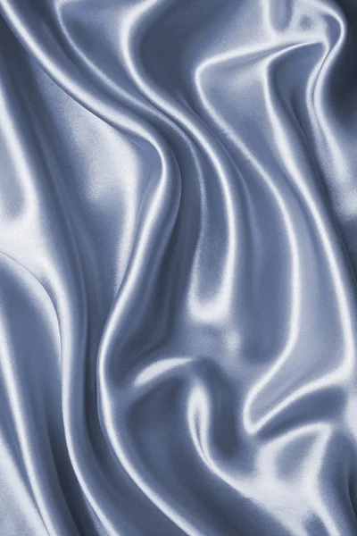 Smooth elegant grey silk or satin texture as background — Stock Photo, Image