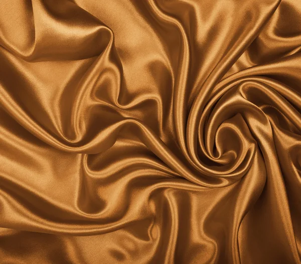 Soepele elegante gouden zijde als bruiloft achtergrond. In Sepia toned — Stockfoto