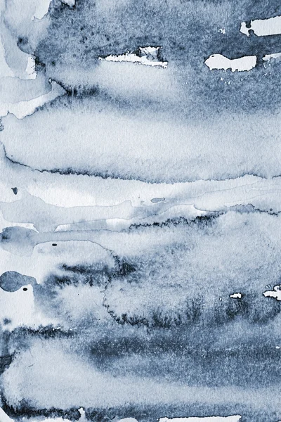 Acuarelă gri abstractă pe textura hârtiei ca fundal — Fotografie, imagine de stoc