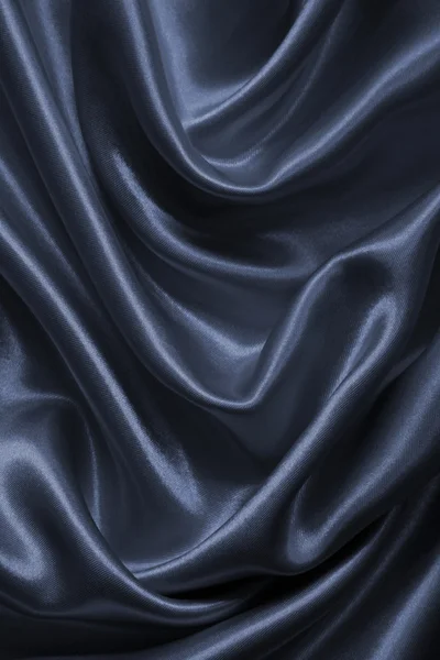 Slät elegant grå silke som bakgrund — Stockfoto