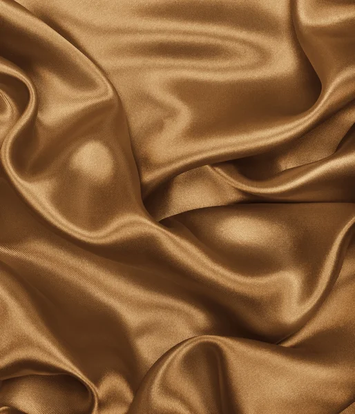 Soepele elegante gouden zijde als achtergrond. In Sepia toned. Retro — Stockfoto