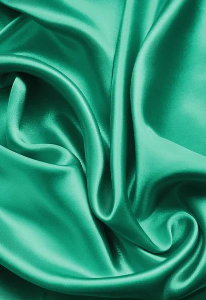 Liscio elegante seta blu o raso come sfondoliscio elegante gr — Foto Stock