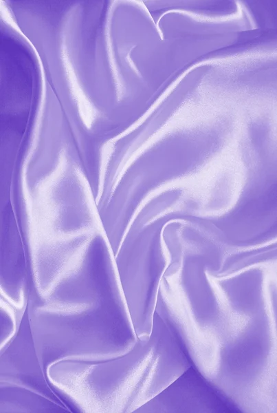 Liscio elegante seta lilla o raso texture come sfondo — Foto Stock