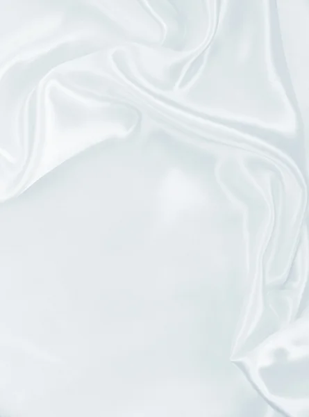 Soepele elegant grijs zijde of Satijn textuur als achtergrond — Stockfoto