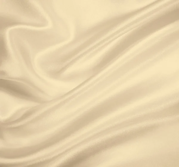 光滑优雅的金色丝绸作为婚礼背景。在成了棕褐色 — 图库照片