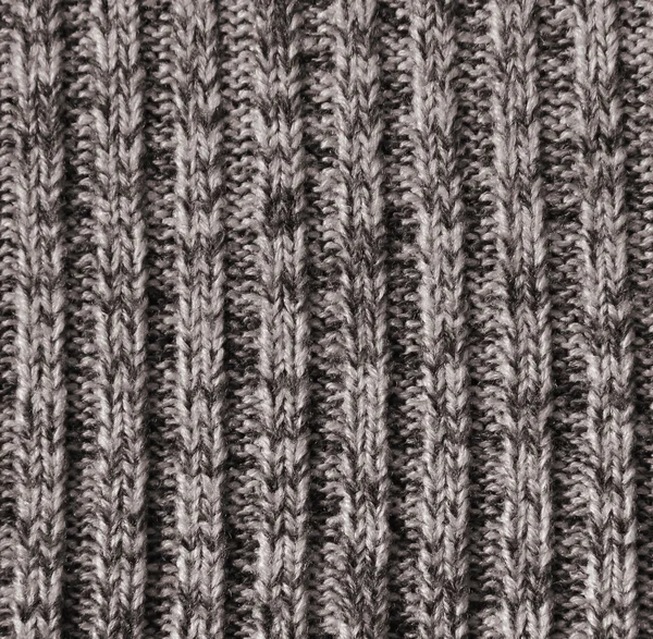 Beige tessitura di lana lavorata a maglia come sfondo — Foto Stock