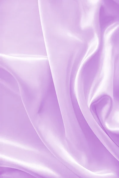 Smooth elegant lilac silk or satin texture as background — Stock Photo, Image