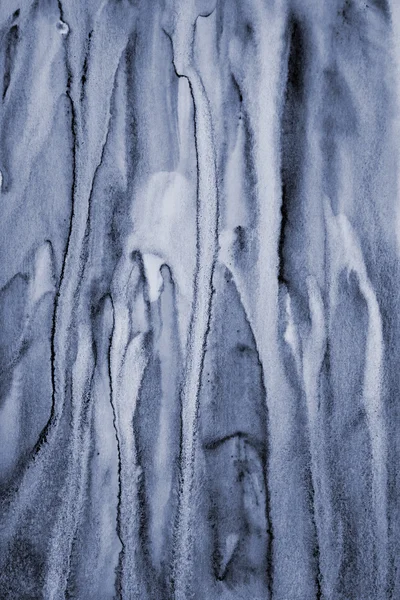 Aquarela cinza abstrata na textura do papel como fundo — Fotografia de Stock