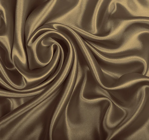 Soepele elegante gouden zijde als achtergrond. In Sepia toned. Retro — Stockfoto