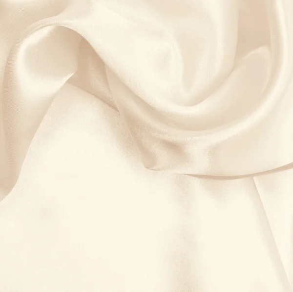 Smooth elegant golden silk as wedding background. In Sepia toned — Stock Photo, Image