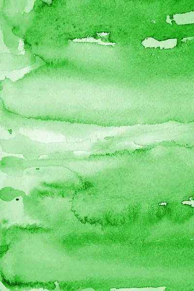 Abstract watercolor background with green layers — Stock Photo, Image