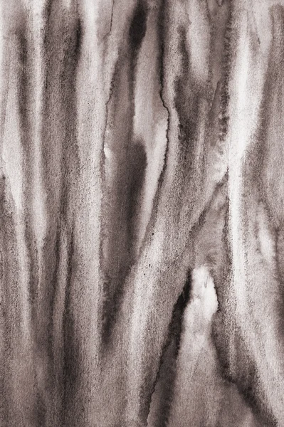 Aquarela abstrata na textura do papel como fundo. Em Sepia ton — Fotografia de Stock