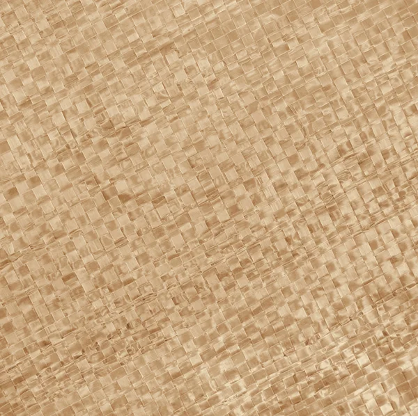 Beige gewebte Textur als Hintergrund. in Sepia getönt. Retro-Stil — Stockfoto