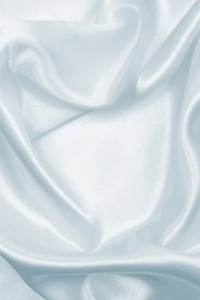 Smooth elegant grey silk or satin texture as background — Stock Photo, Image