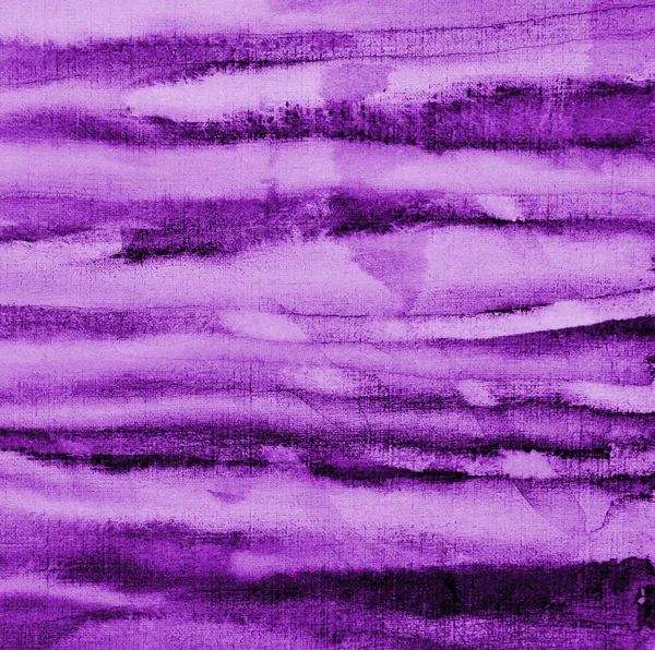 Aquarelle lilas abstraite sur texture de papier comme fond — Photo