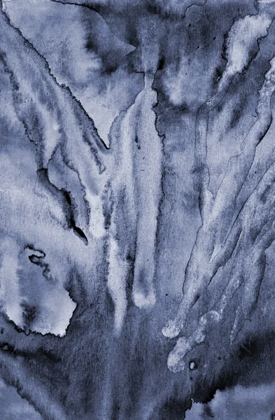 Aquarela cinza abstrata na textura do papel como fundo — Fotografia de Stock