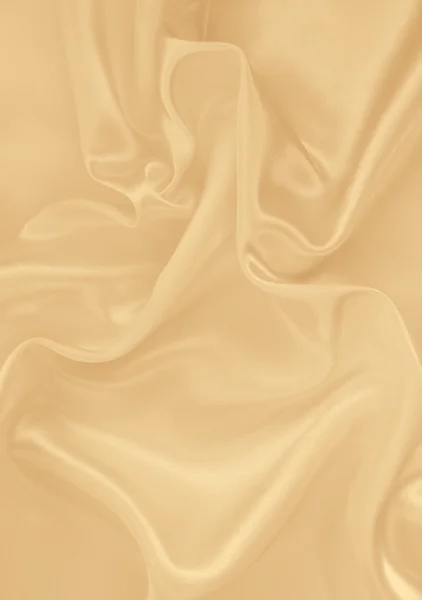 Smooth elegant golden silk as wedding background. In Sepia toned — Stock Photo, Image