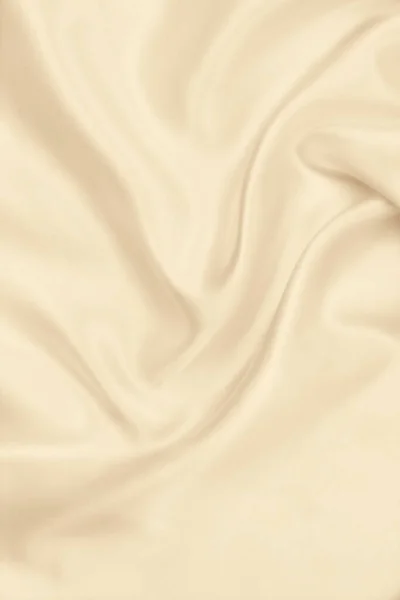 Lisse Élégante Soie Dorée Satin Texture Tissu Luxe Peut Utiliser — Photo