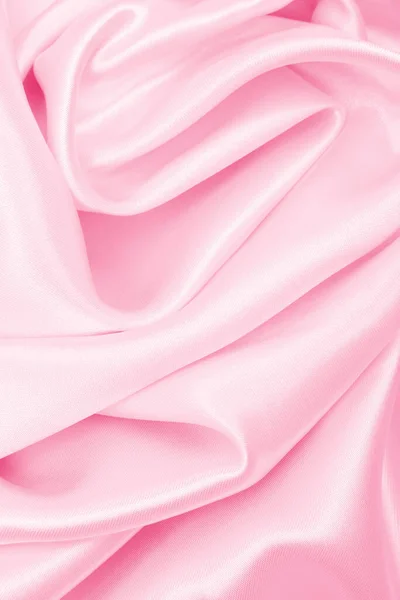 Seda Rosa Elegante Lisa Textura Satinada Pueden Utilizar Como Fondo — Foto de Stock