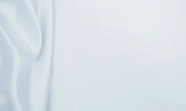 Λείο Κομψό Γκρι Μετάξι Σατέν Πολυτελές Ύφασμα Μπορεί Χρησιμοποιηθεί Φόντο — Φωτογραφία Αρχείου