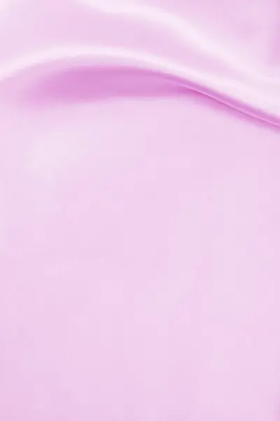 光滑雅致的粉色丝绸或缎子质感可用作婚礼背景 豪华情人节背景设计 — 图库照片
