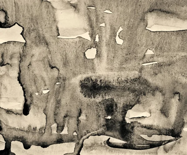 Abstraktes Aquarell Auf Papier Kann Als Hintergrund Verwendet Werden Sepia — Stockfoto