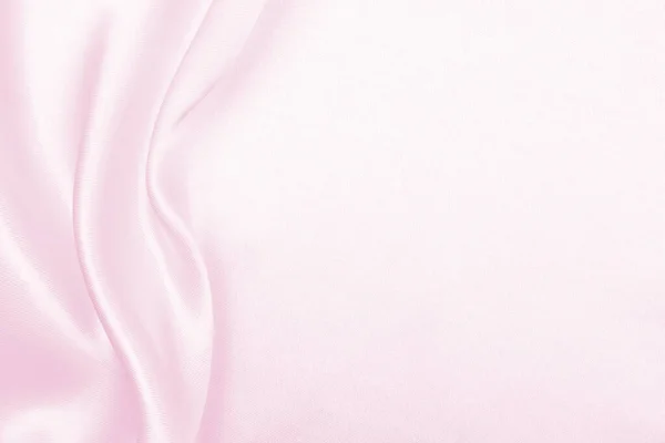 Seda Rosa Elegante Lisa Textura Satinada Pueden Utilizar Como Fondo — Foto de Stock